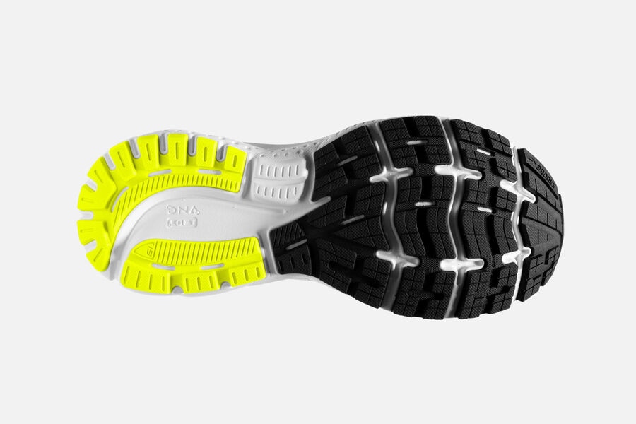 Brooks Indonesia Ghost 13 Road Running Shoes Mens - White - 37BLYQTSW